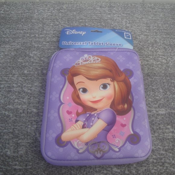Disney Sofia Soft Case 7" Universal Tablet Sleeve Gift Idea NEW - Picture 3 of 3